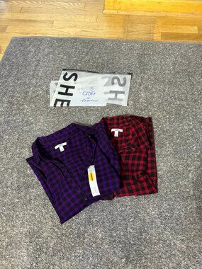 Croft & Barrow Long Sleeve Button Down Flannels